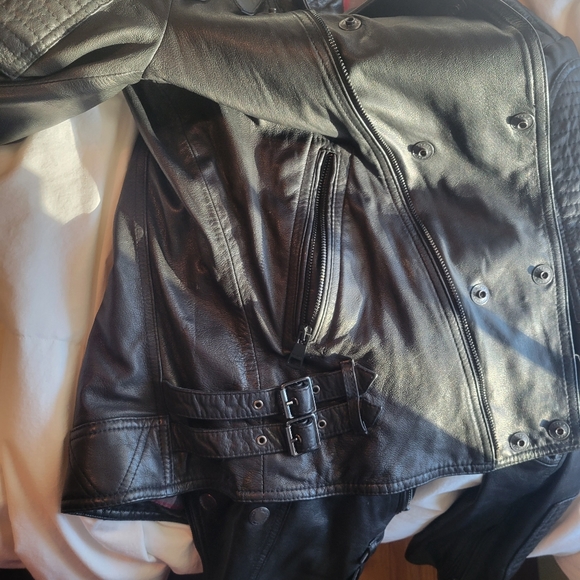 Lambskin leather jacket - Picture 3 of 6